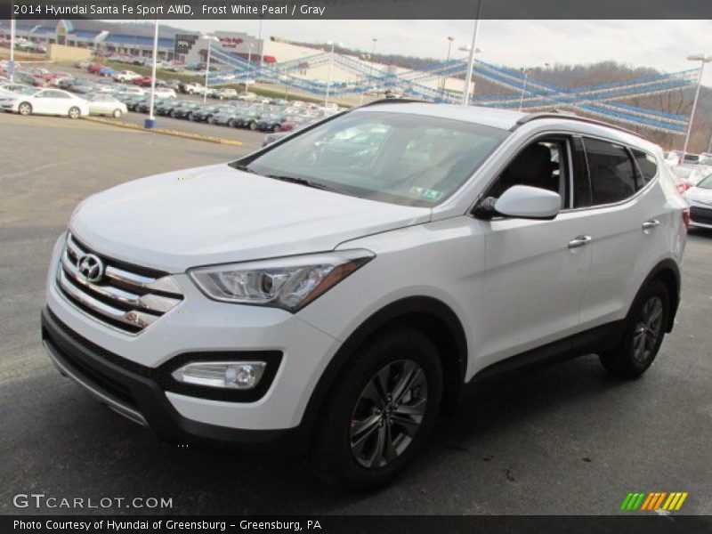 Front 3/4 View of 2014 Santa Fe Sport AWD