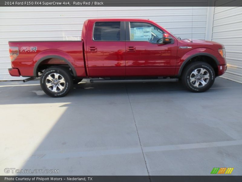  2014 F150 FX4 SuperCrew 4x4 Ruby Red