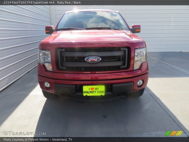 Ruby Red / Black 2014 Ford F150 FX4 SuperCrew 4x4