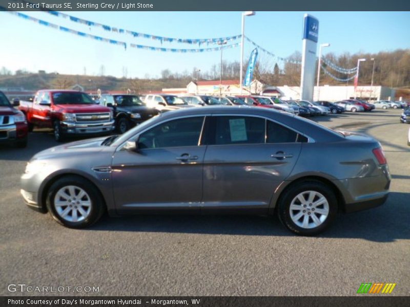 Sterling Grey / Light Stone 2011 Ford Taurus SE