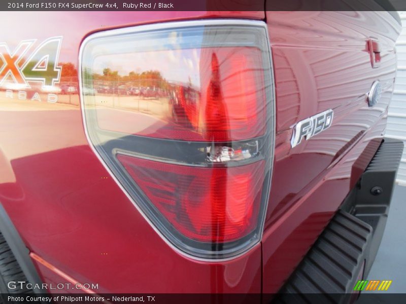 Ruby Red / Black 2014 Ford F150 FX4 SuperCrew 4x4