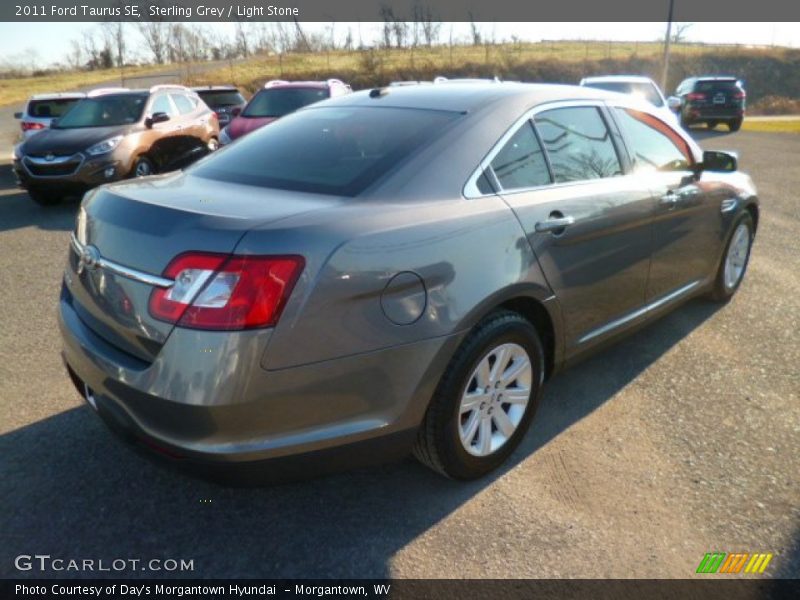 Sterling Grey / Light Stone 2011 Ford Taurus SE