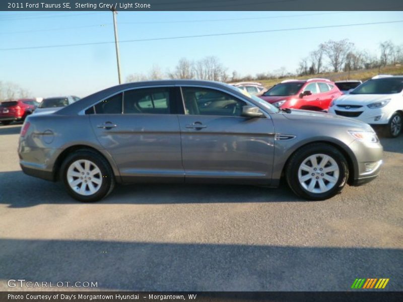 Sterling Grey / Light Stone 2011 Ford Taurus SE