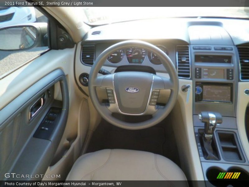 Sterling Grey / Light Stone 2011 Ford Taurus SE