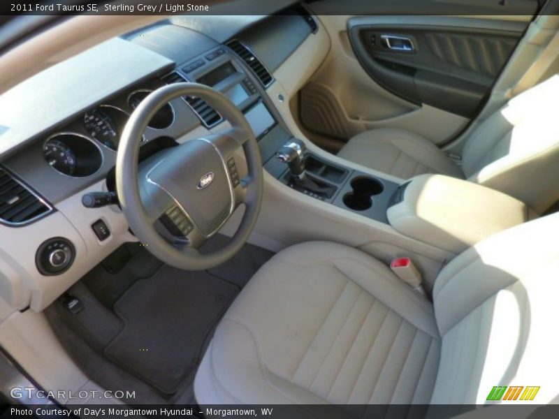 Sterling Grey / Light Stone 2011 Ford Taurus SE