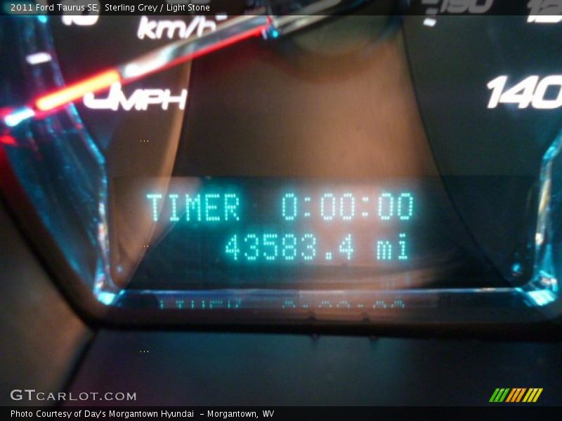 Sterling Grey / Light Stone 2011 Ford Taurus SE