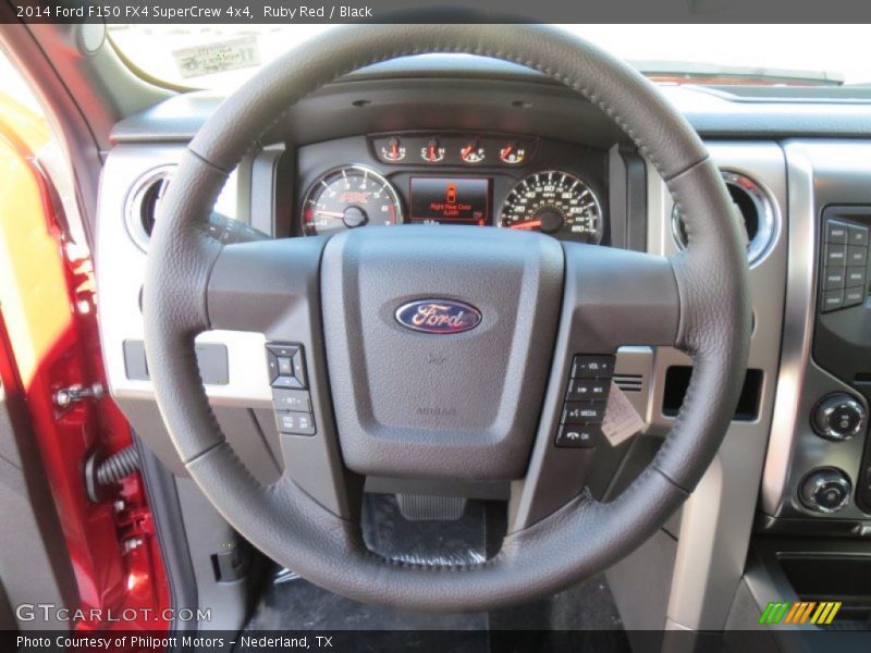 Ruby Red / Black 2014 Ford F150 FX4 SuperCrew 4x4