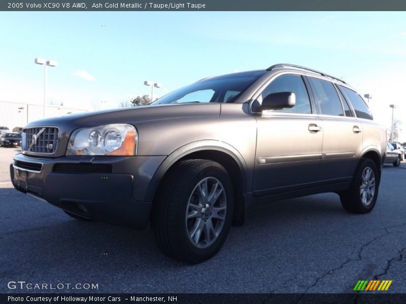 Ash Gold Metallic / Taupe/Light Taupe 2005 Volvo XC90 V8 AWD