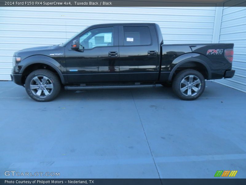 Tuxedo Black / Black 2014 Ford F150 FX4 SuperCrew 4x4