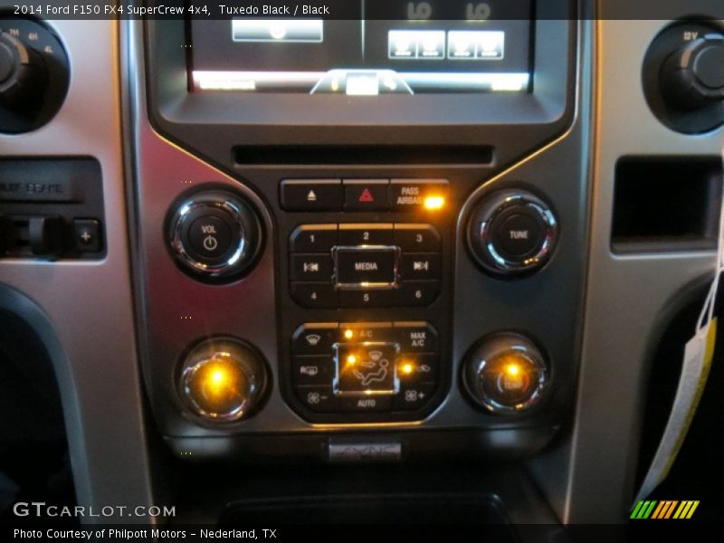 Controls of 2014 F150 FX4 SuperCrew 4x4