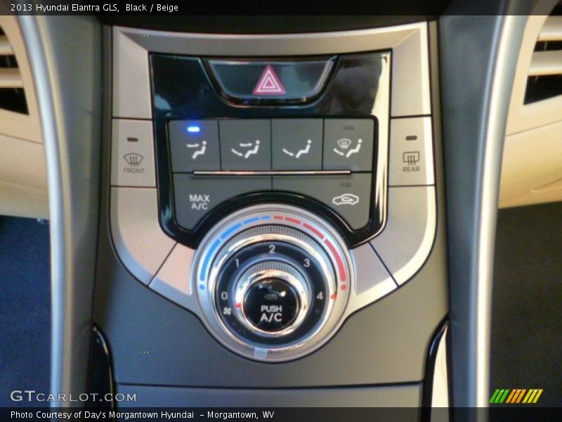Black / Beige 2013 Hyundai Elantra GLS