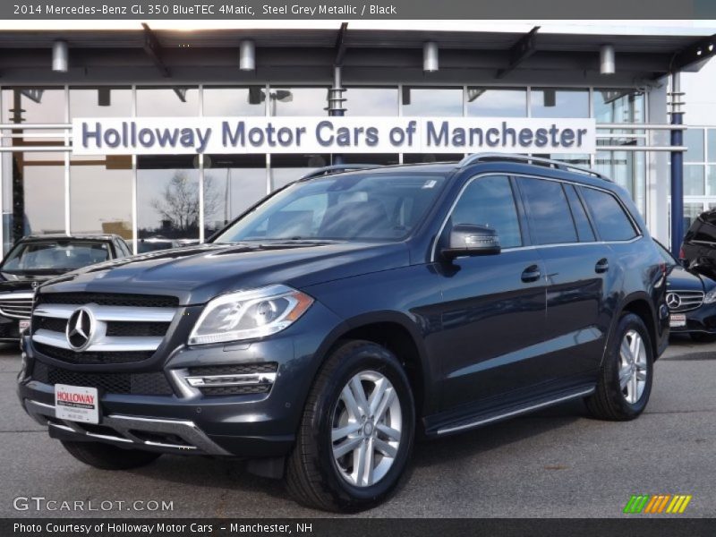 Steel Grey Metallic / Black 2014 Mercedes-Benz GL 350 BlueTEC 4Matic