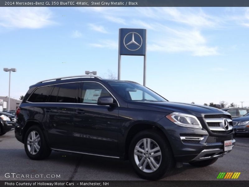 Steel Grey Metallic / Black 2014 Mercedes-Benz GL 350 BlueTEC 4Matic