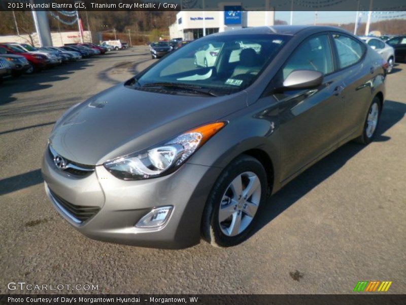 Titanium Gray Metallic / Gray 2013 Hyundai Elantra GLS