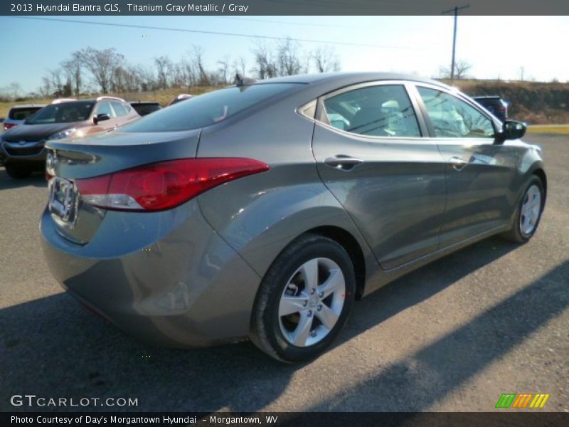 Titanium Gray Metallic / Gray 2013 Hyundai Elantra GLS