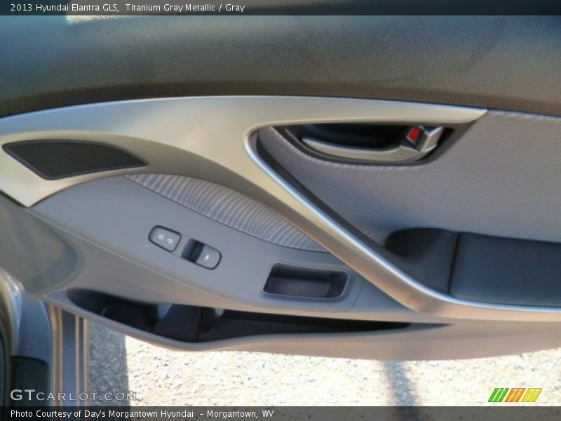 Titanium Gray Metallic / Gray 2013 Hyundai Elantra GLS