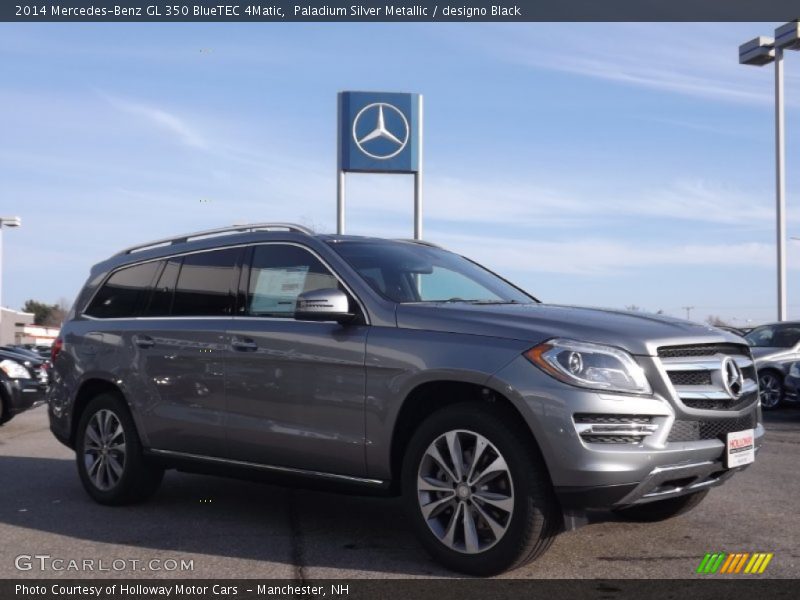 Paladium Silver Metallic / designo Black 2014 Mercedes-Benz GL 350 BlueTEC 4Matic