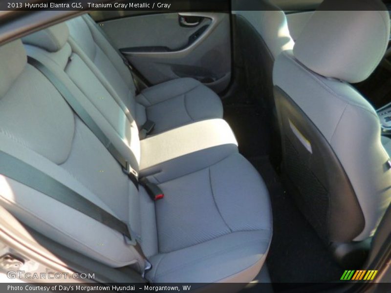Titanium Gray Metallic / Gray 2013 Hyundai Elantra GLS
