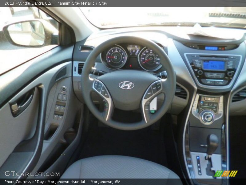 Titanium Gray Metallic / Gray 2013 Hyundai Elantra GLS