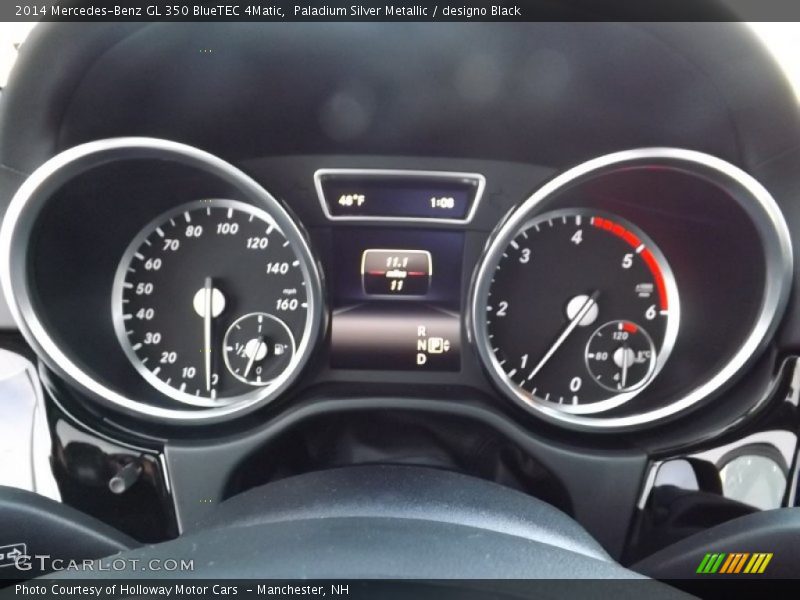 Paladium Silver Metallic / designo Black 2014 Mercedes-Benz GL 350 BlueTEC 4Matic