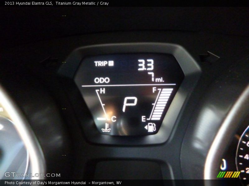 Titanium Gray Metallic / Gray 2013 Hyundai Elantra GLS