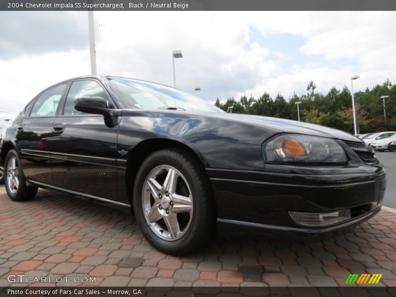 Black / Neutral Beige 2004 Chevrolet Impala SS Supercharged