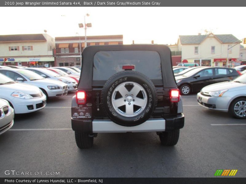 Black / Dark Slate Gray/Medium Slate Gray 2010 Jeep Wrangler Unlimited Sahara 4x4