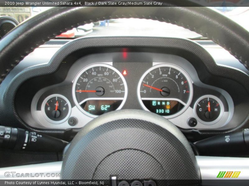 Black / Dark Slate Gray/Medium Slate Gray 2010 Jeep Wrangler Unlimited Sahara 4x4