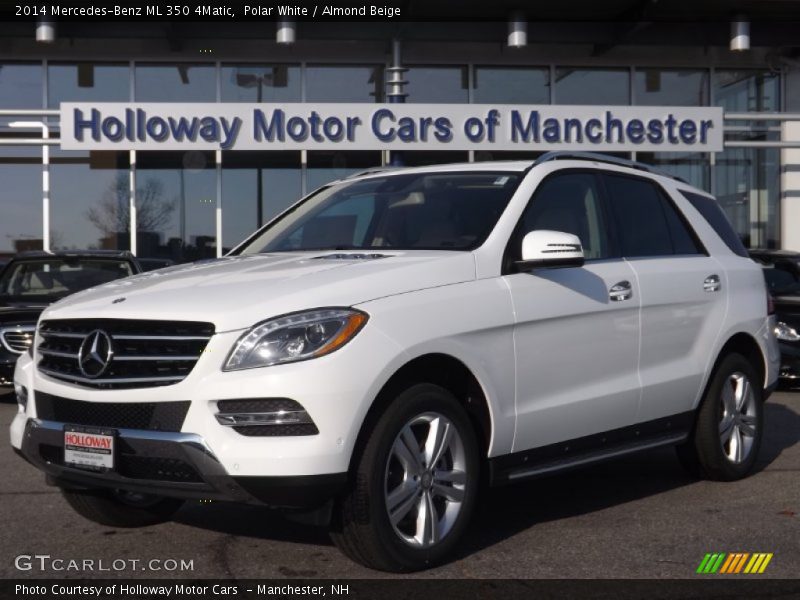 Polar White / Almond Beige 2014 Mercedes-Benz ML 350 4Matic