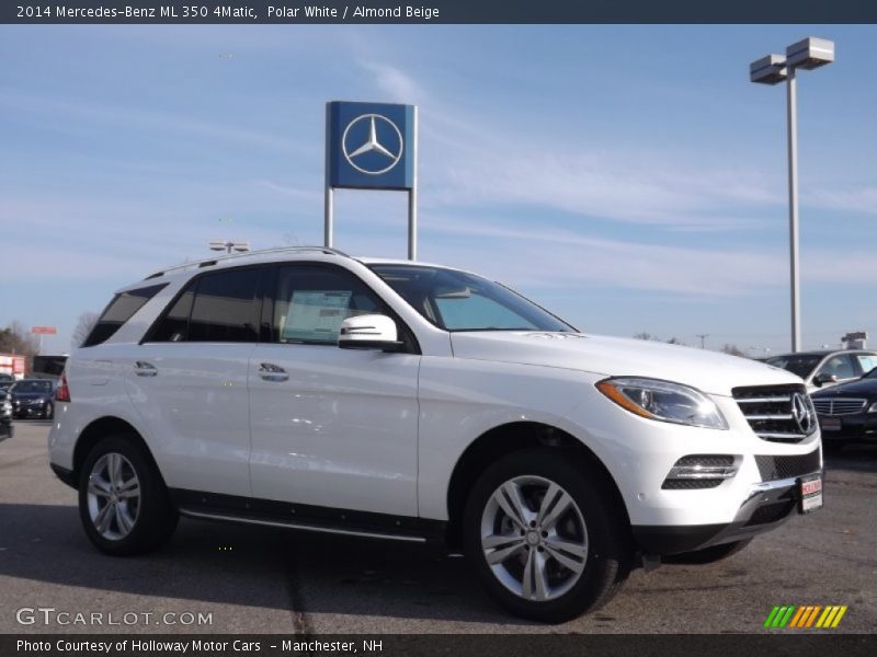 Front 3/4 View of 2014 ML 350 4Matic