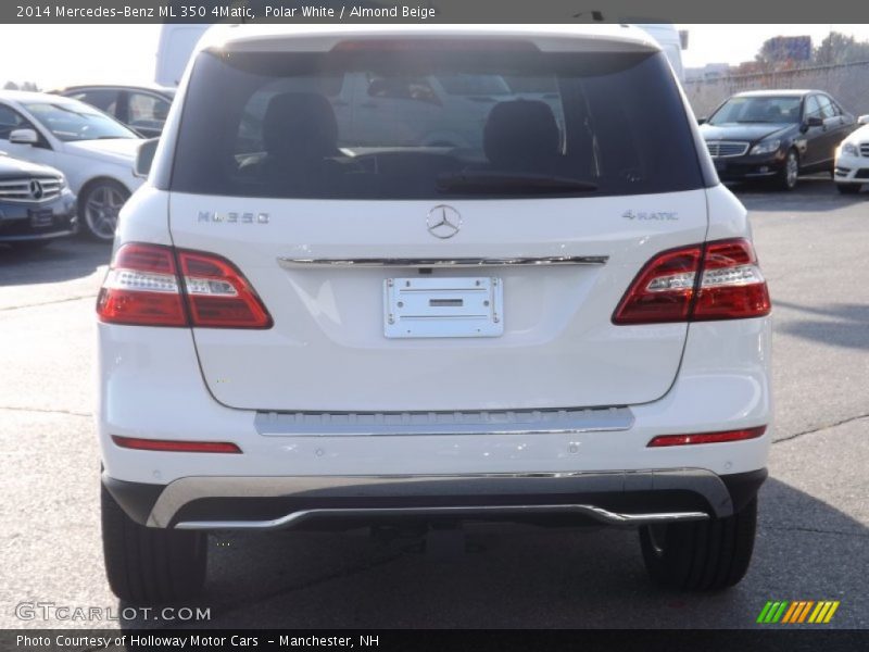 Polar White / Almond Beige 2014 Mercedes-Benz ML 350 4Matic