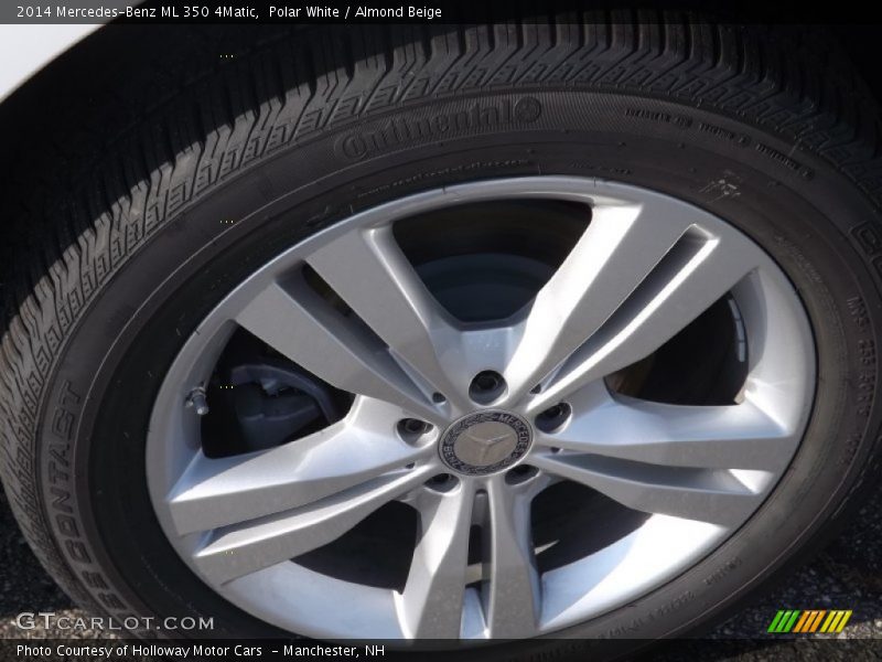 Polar White / Almond Beige 2014 Mercedes-Benz ML 350 4Matic
