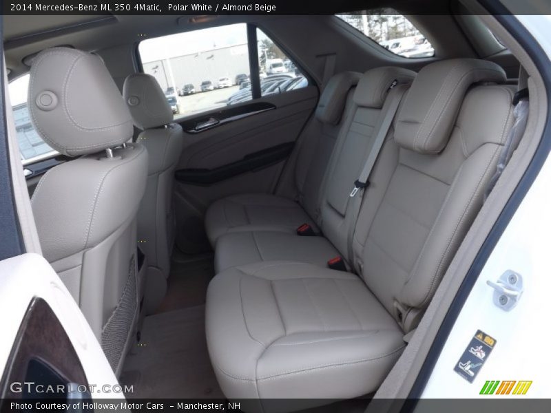 Polar White / Almond Beige 2014 Mercedes-Benz ML 350 4Matic