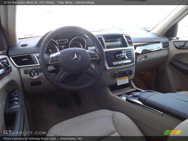 Polar White / Almond Beige 2014 Mercedes-Benz ML 350 4Matic