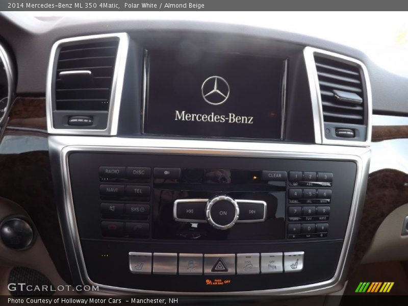 Polar White / Almond Beige 2014 Mercedes-Benz ML 350 4Matic