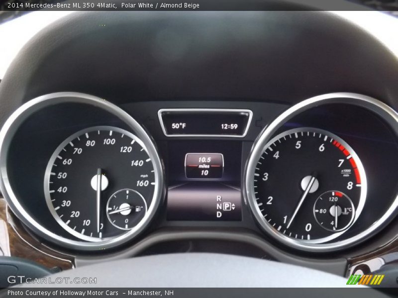 Polar White / Almond Beige 2014 Mercedes-Benz ML 350 4Matic