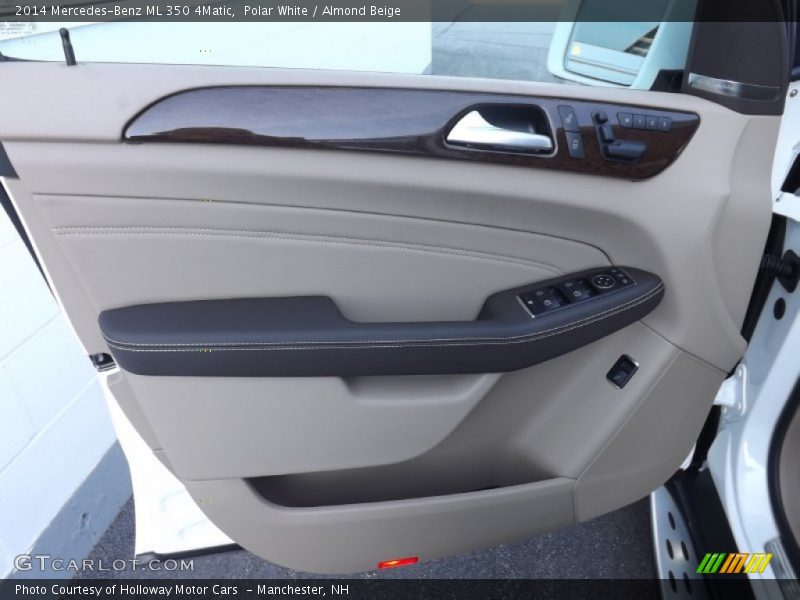 Polar White / Almond Beige 2014 Mercedes-Benz ML 350 4Matic