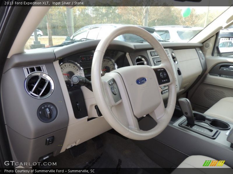 Ingot Silver / Stone 2013 Ford Expedition XLT