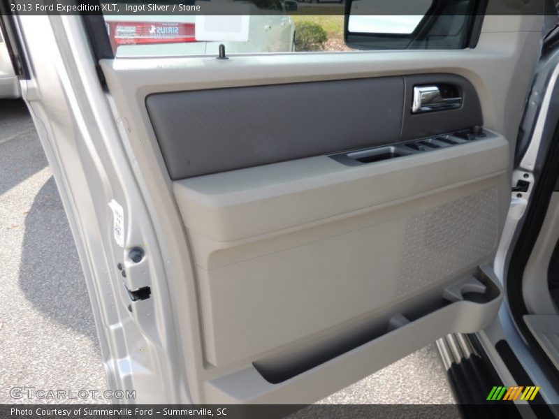 Ingot Silver / Stone 2013 Ford Expedition XLT