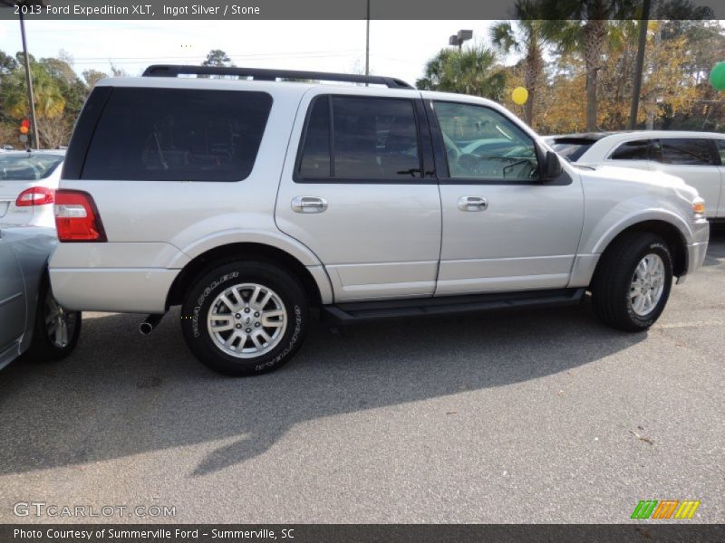 Ingot Silver / Stone 2013 Ford Expedition XLT