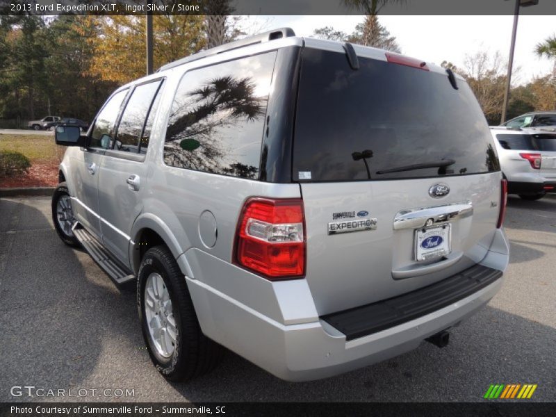 Ingot Silver / Stone 2013 Ford Expedition XLT