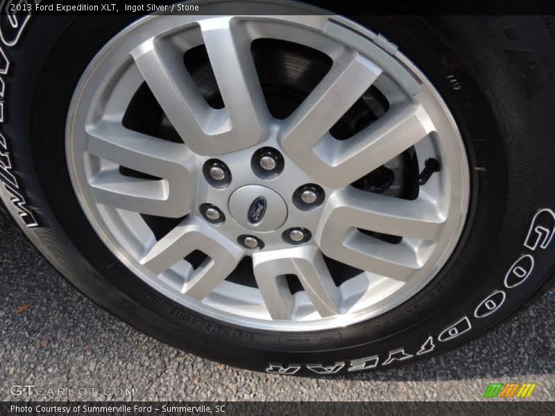 Ingot Silver / Stone 2013 Ford Expedition XLT