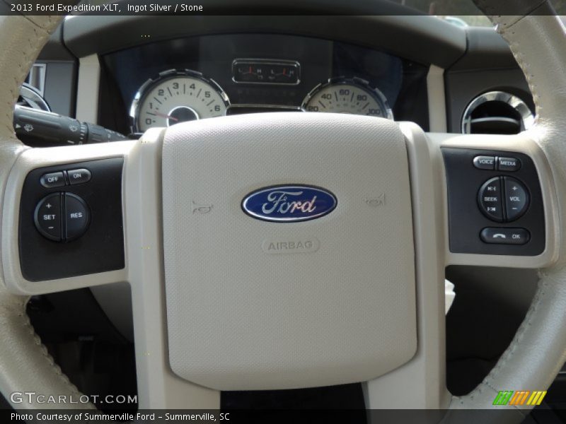 Ingot Silver / Stone 2013 Ford Expedition XLT