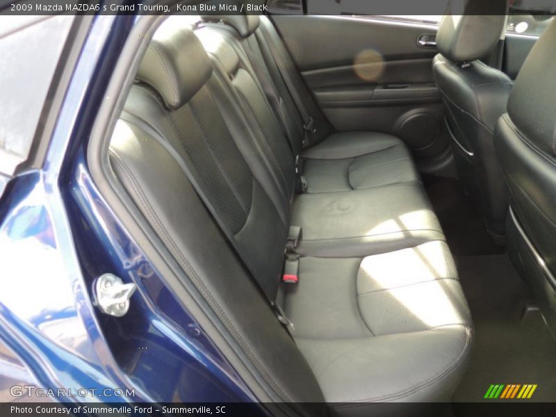 Kona Blue Mica / Black 2009 Mazda MAZDA6 s Grand Touring