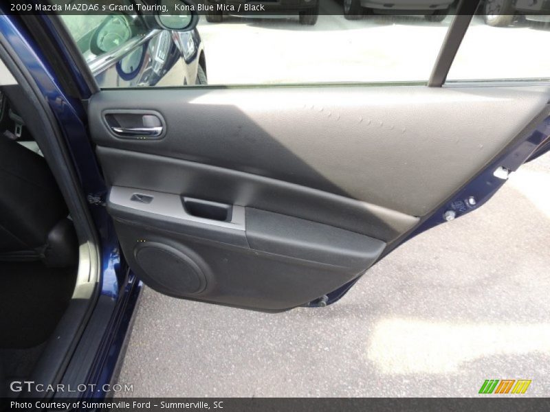 Kona Blue Mica / Black 2009 Mazda MAZDA6 s Grand Touring