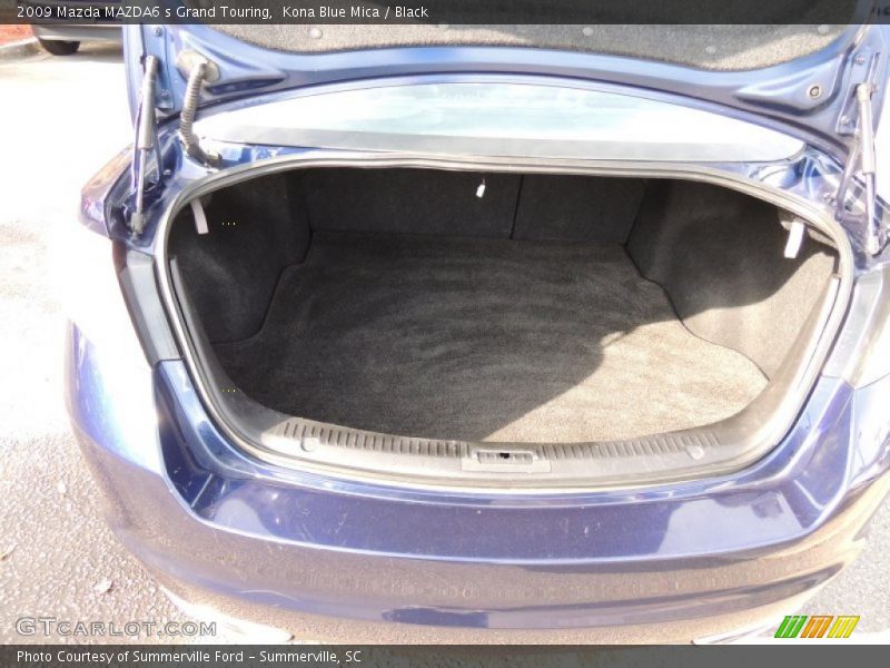 Kona Blue Mica / Black 2009 Mazda MAZDA6 s Grand Touring