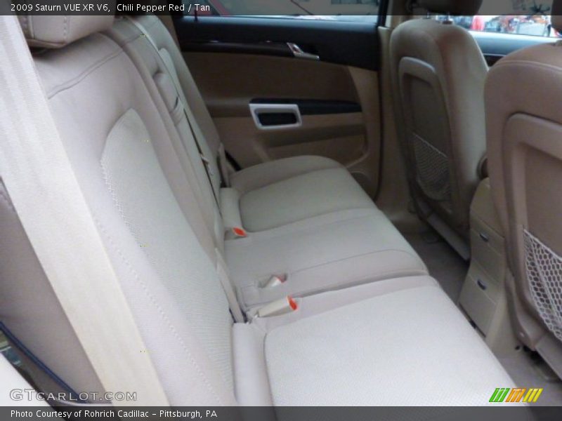 Chili Pepper Red / Tan 2009 Saturn VUE XR V6