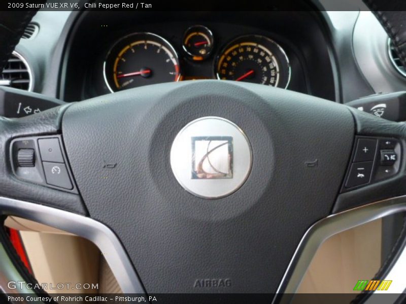 Chili Pepper Red / Tan 2009 Saturn VUE XR V6