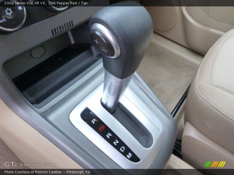 Chili Pepper Red / Tan 2009 Saturn VUE XR V6