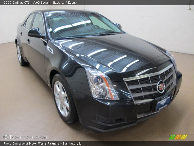Black Ice / Ebony 2009 Cadillac CTS 4 AWD Sedan